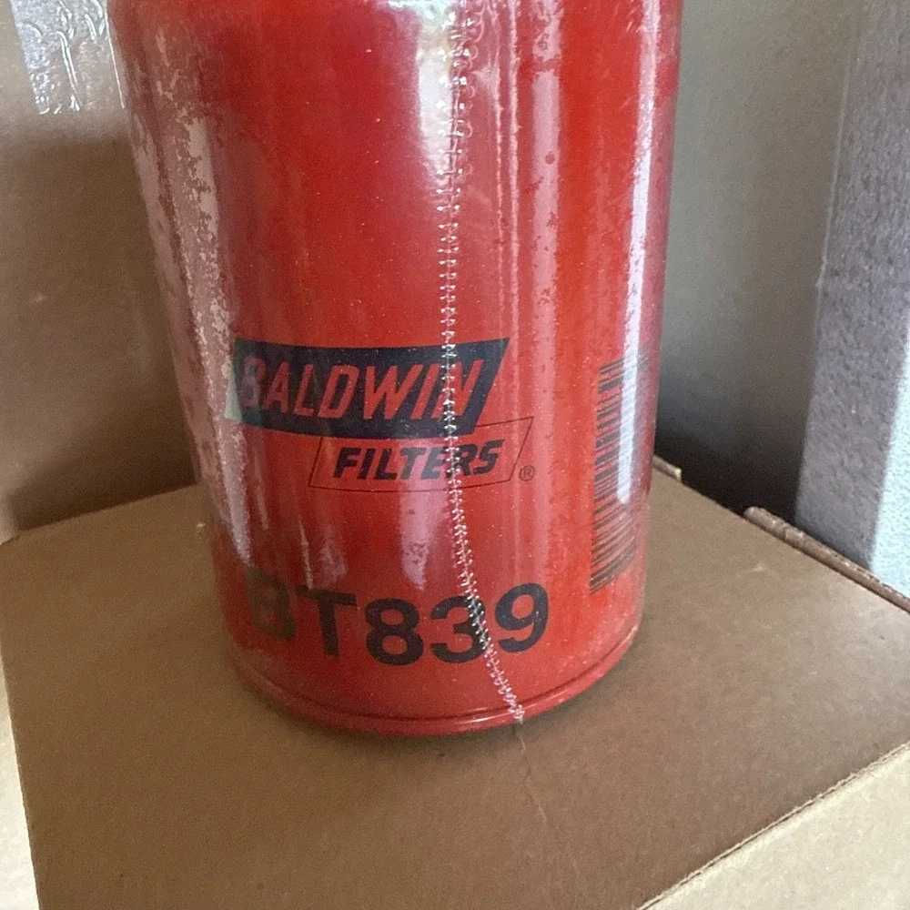 Baldwin Filters Bt839 Hydraulic Filter, Spin-On, Hydraulic Fluid, 1-12 Thread